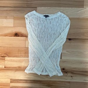 Aso Elena Gilbert vampire diaries Bebe mesh webbed top alt color